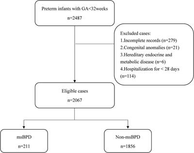 A prediction nomogram for moderate-to-severe bronchopulmonary dysplasia in preterm infants < 32 weeks of gestation: A multicenter retrospective study